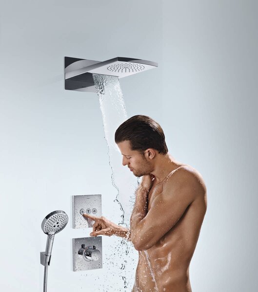 Hansgrohe Raindance Rainfall - Hlavová sprcha 180 2jet, chróm 28433000