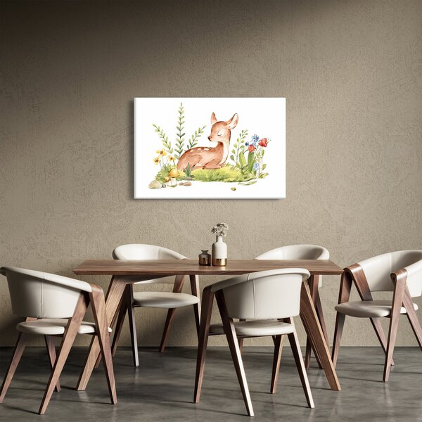 Obraz - Malý srnček (90x60 cm)