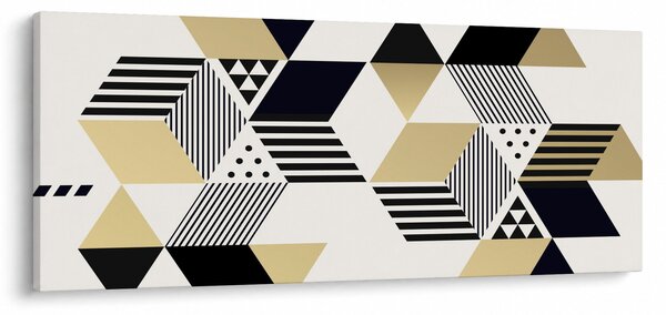 Obraz - Geometrické tvary N⁰1 (120x50 cm)