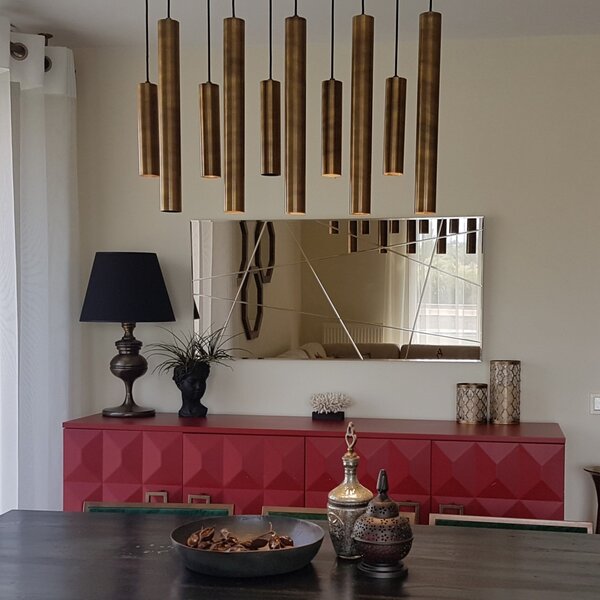 ASIR Zrkadlo TANGENT bronz