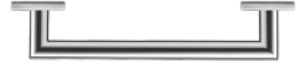 Duravit Karree - Madlo, chróm 0099631000
