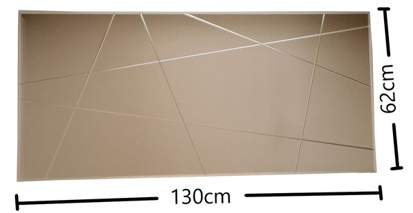ASIR Zrkadlo TANGENT bronz