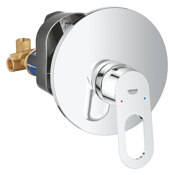 GROHE BauLoop - Páková sprchová batéria, chróm 29080000