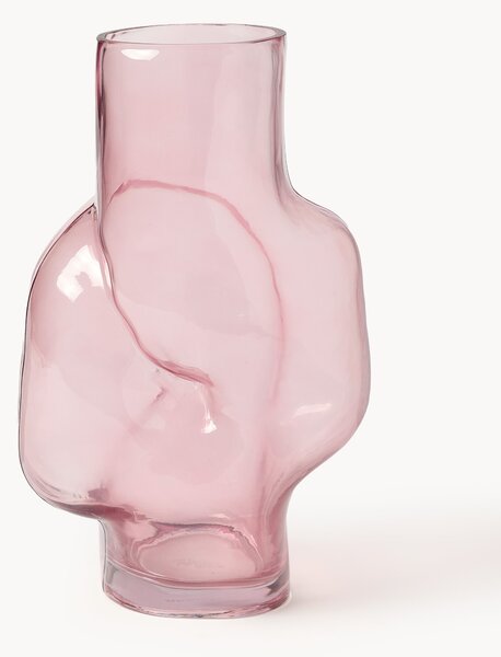 Ručne vyrobená sklenená váza Gleam, V 32 cm