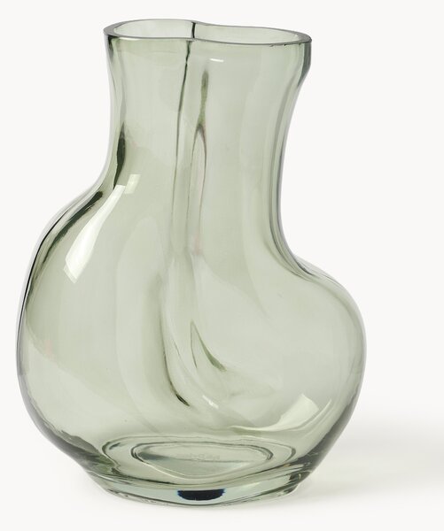 Ručne vyrobená sklenená váza Gleam, V 22 cm