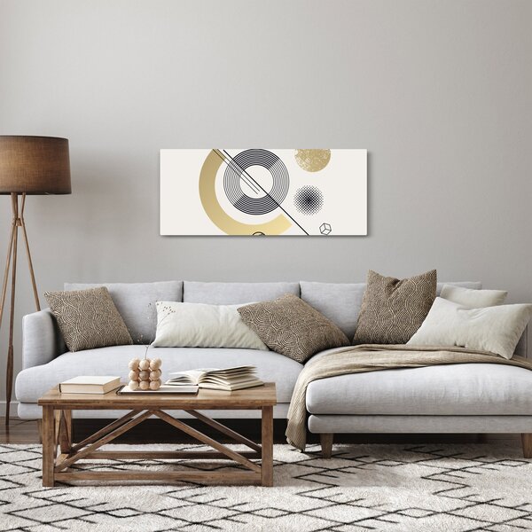 Obraz - Geometrické tvary N⁰2 (120x50 cm)