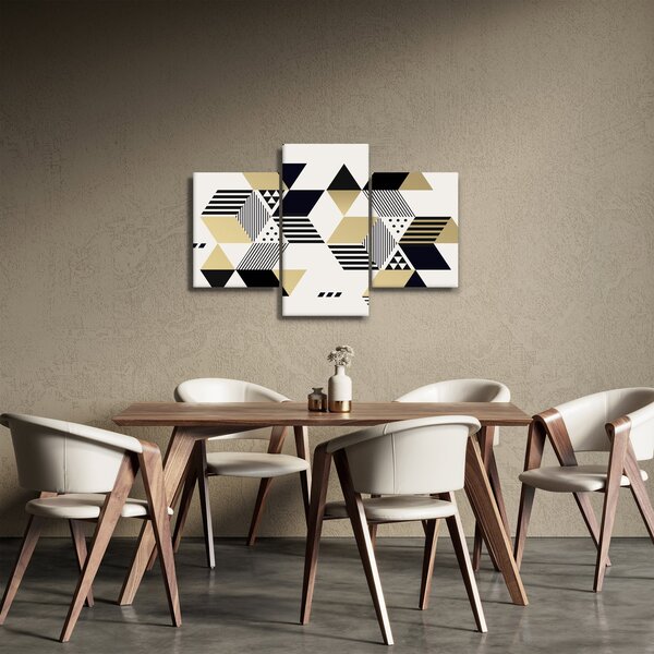 Obraz - Geometrické tvary N⁰1 (90x60 cm)