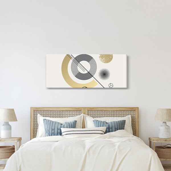 Obraz - Geometrické tvary N⁰2 (120x50 cm)