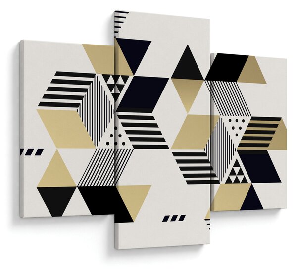 Obraz - Geometrické tvary N⁰1 (90x60 cm)