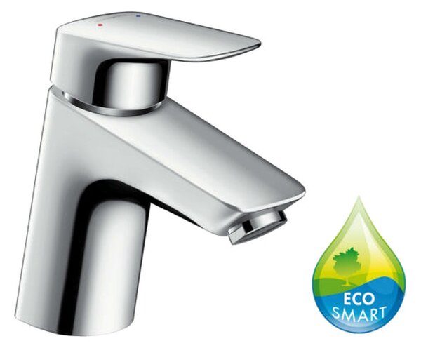 Hansgrohe Logis - Umývadlová batéria 70 s odtokovou súpravou s tiahlom, chróm 71070000