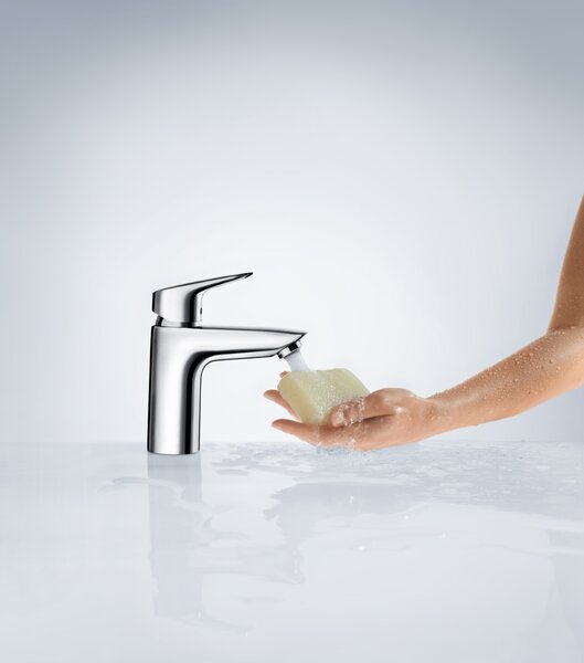 Hansgrohe Logis - Umývadlová batéria 70 s odtokovou súpravou s tiahlom, chróm 71070000