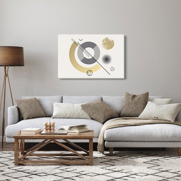 Obraz - Geometrické tvary N⁰2 (90x60 cm)