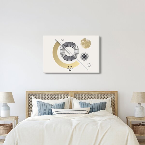 Obraz - Geometrické tvary N⁰2 (90x60 cm)