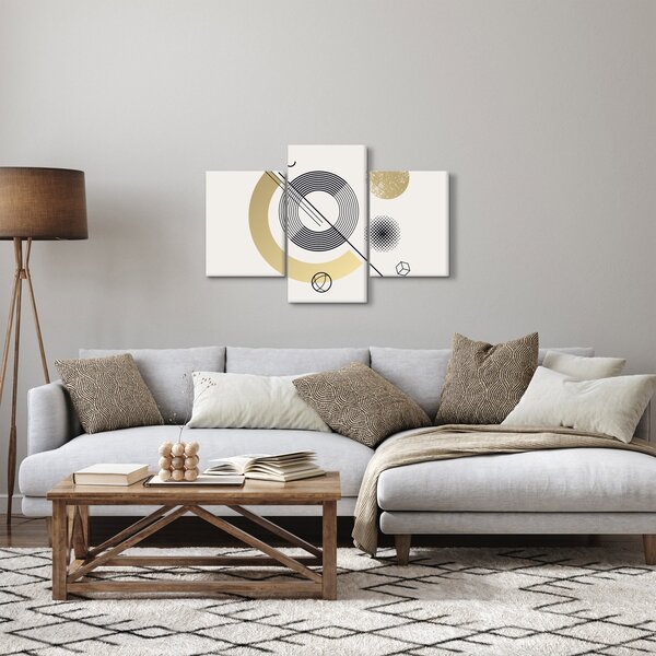 Obraz - Geometrické tvary N⁰2 (90x60 cm)