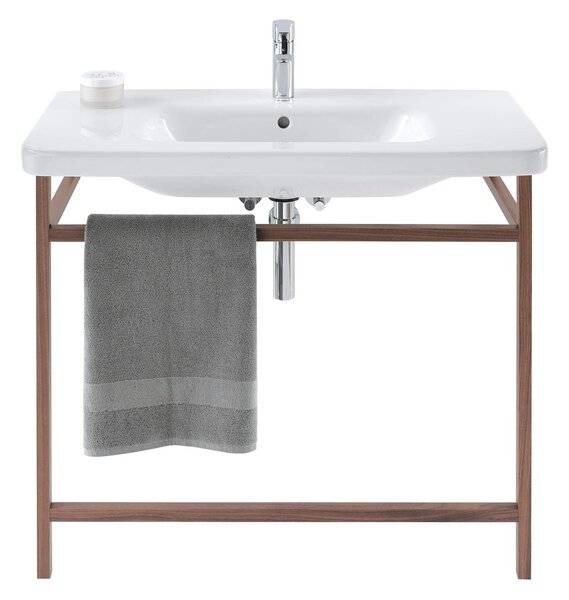Duravit DuraStyle - Umývadlo do nábytku 800x480 mm, 1 otvor pre batériu prepichnutý, biela 2320800000