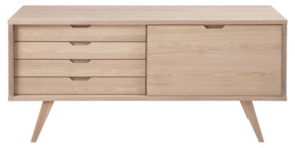 Actona Komoda A-Line 160 cm bielený dub