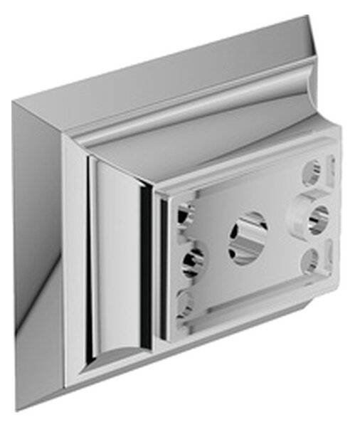 Emco Vara Designvarianten - Spodný úchyt pre doplnky Vara, chróm 428000108