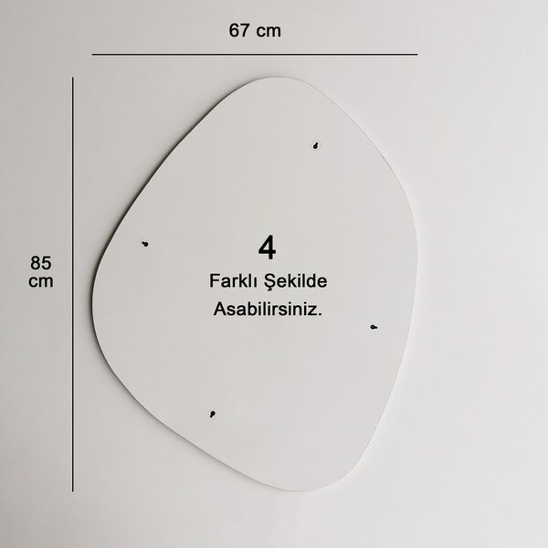 ASIR Zrkadlo SOHO čierne