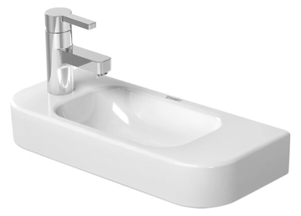 Duravit Happy D.2 - Umývadielko 500x220 mm, otvor na batériu vľavo, biela 0711500009