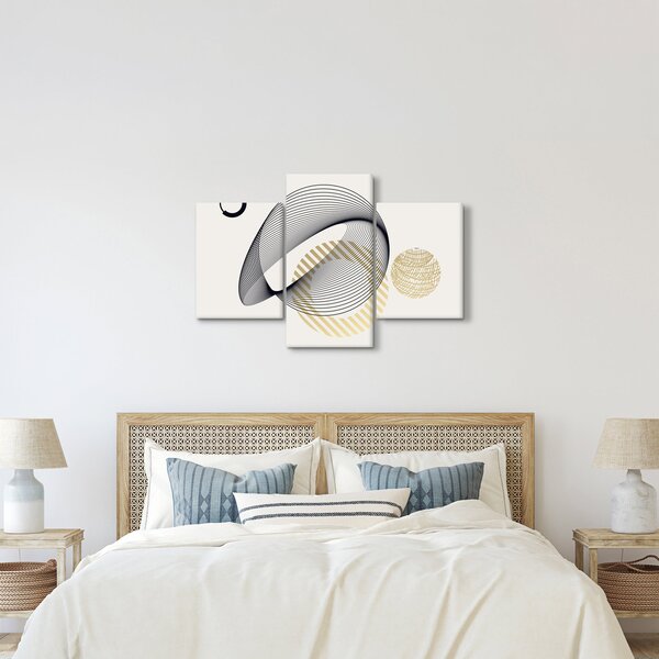 Obraz - Geometrické tvary N⁰3 (90x60 cm)