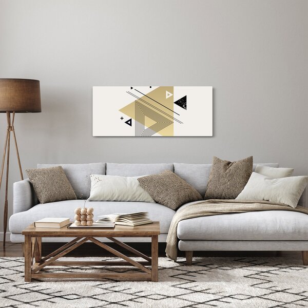 Obraz - Geometrické tvary N⁰4 (120x50 cm)