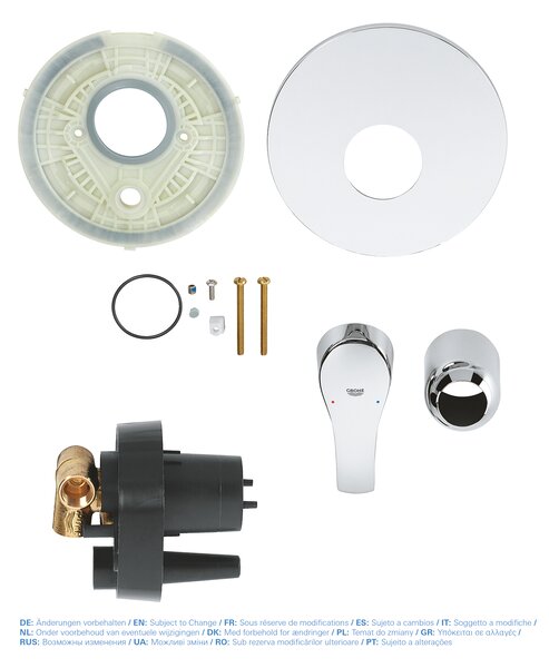 GROHE Eurosmart - Páková sprchová batéria, chróm 33556002