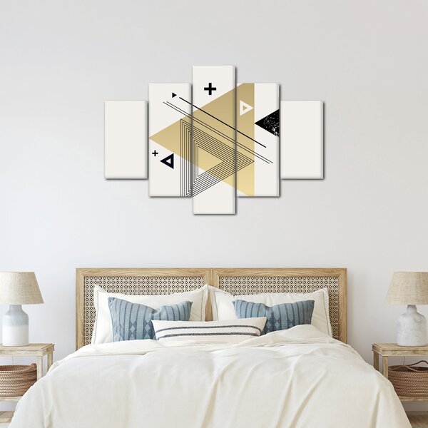 Obraz - Geometrické tvary N⁰4 (150x105 cm)