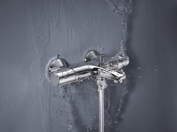 GROHE Grohtherm 800 - Termostatická vaňová batéria, chróm 34567000