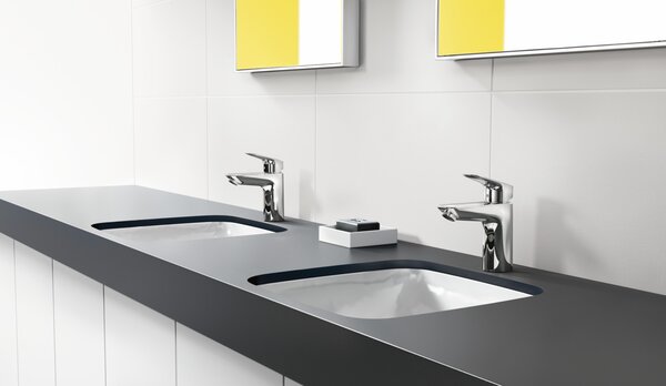 Hansgrohe Logis - Umývadlová batéria 100 s odtokovou súpravou Push-Open, chróm 71107000