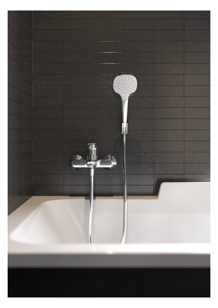 Hansgrohe Croma Select E - Sprchový set 110 1jet s hadicou 1600 mm, biela/chróm 26412400
