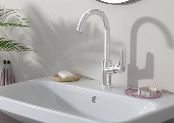 Hansgrohe Logis - Umývadlová batéria 210 bez odtokovej súpravy s otočným výtokom, chróm 71131000