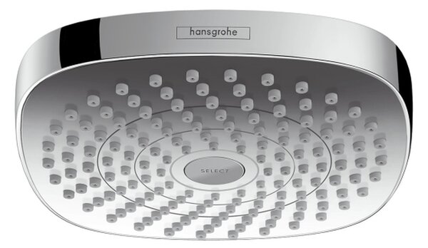Hansgrohe Croma Select E - Hlavová sprcha 180 2jet so sprchovým ramenom 389 mm, chróm 26524000 + 27446000