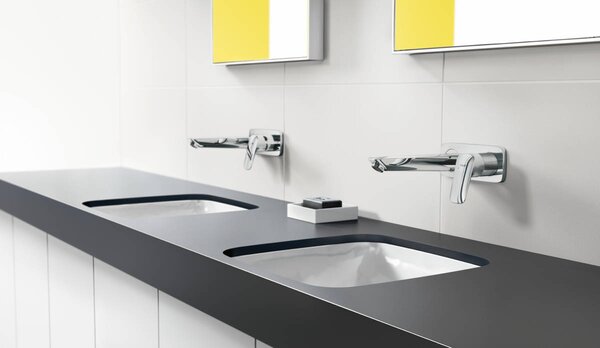 Hansgrohe Logis - Umývadlová batéria pod omietku, výtok 195 mm, chróm 71220000