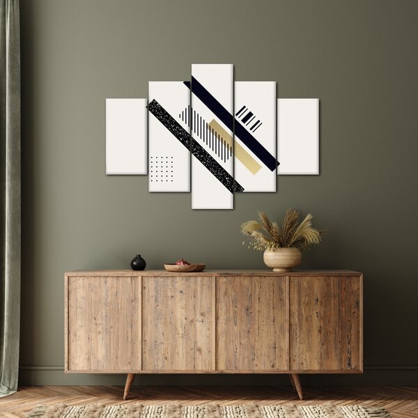 Obraz - Geometrické tvary N⁰5 (150x105 cm)