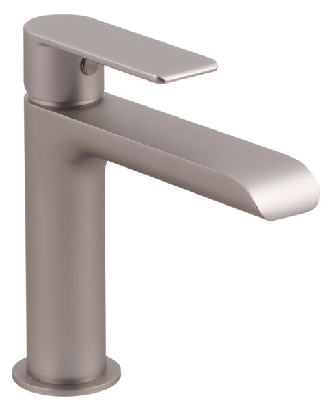 Teorema XS - umývadlová batéria stojanková s odtokovou garnitúrou, výška 110 mm, nikel matný 8X301