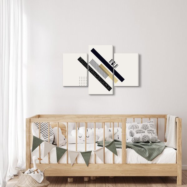 Obraz - Geometrické tvary N⁰5 (90x60 cm)
