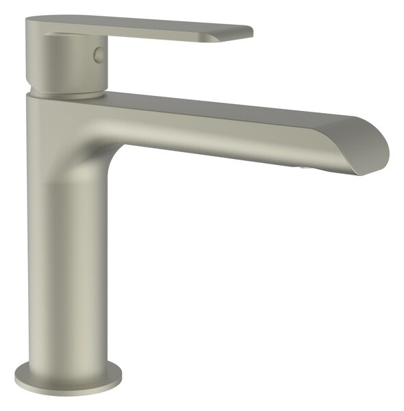 Teorema XS - umývadlová batéria stojanková s odtokovou garnitúrou, výška 110 mm, nikel matný 8X301