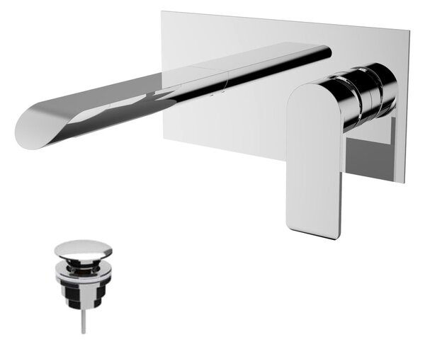 Teorema XS - Umývadlová batéria pod omietku, komplet, chróm 8X314