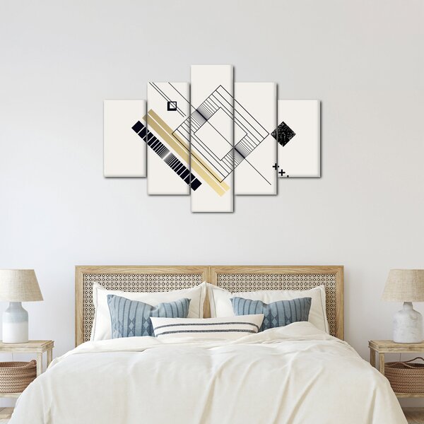 Obraz - Geometrické tvary N⁰6 (150x105 cm)