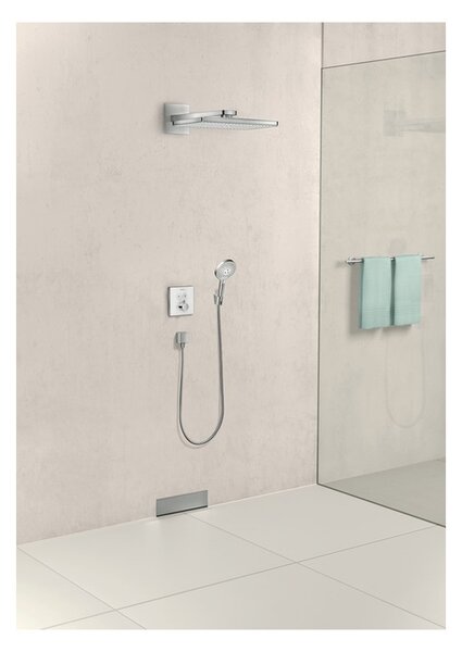 Hansgrohe Rainmaker Select - Hlavová sprcha 460 1jet so sprchovým ramenom, biela/chróm 24003400