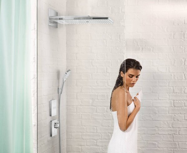 Hansgrohe Rainmaker Select - Hlavová sprcha 580 3jet, biela/chróm 24001400