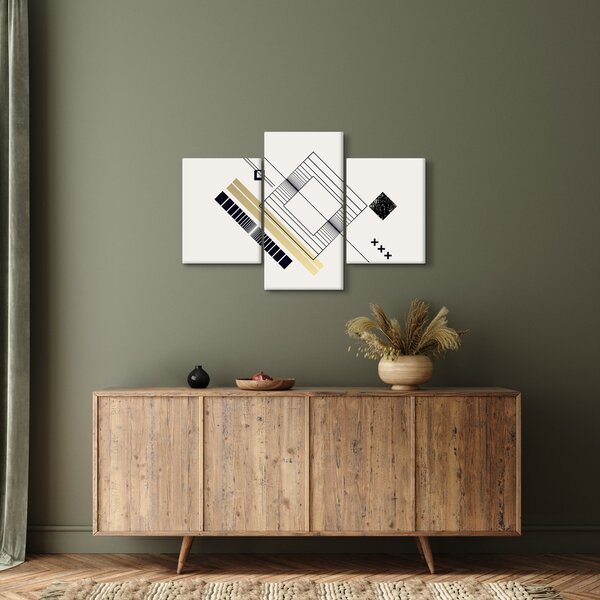 Obraz - Geometrické tvary N⁰6 (90x60 cm)