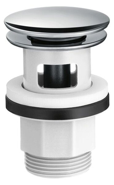Hansgrohe - Odtoková súprava Push-Open pre umývadlové a bidetové batérie, chróm 50105000