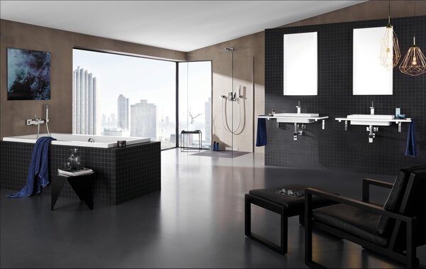 GROHE Eurocube Joy - Páková umývadlová batéria, veľkosť S, chróm 23654000