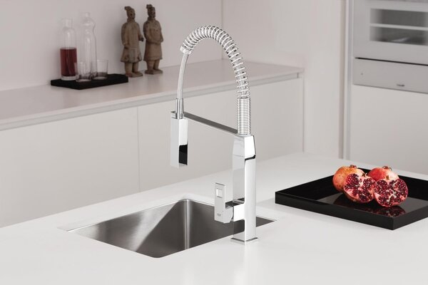 GROHE Eurocube - Páková drezová batéria, chróm 31395000