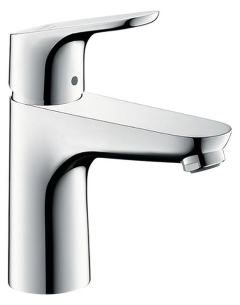 Hansgrohe Focus - Páková umývadlová batéria 100 CoolStart s odtokovou súpravou s tiahlom, chróm 31621000