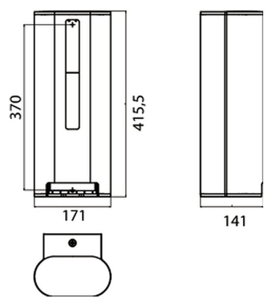 Emco System 2 - Zásobník toaletného papiera, chróm 350000105