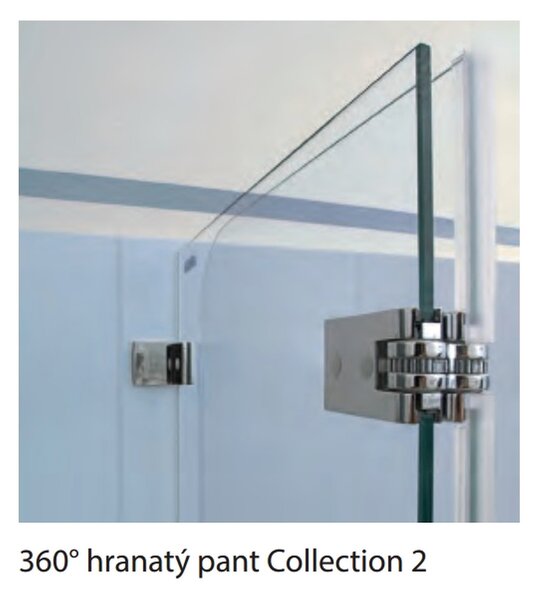 Duscholux Collection 2 - Vaňová zástena, dvojdielna, pravá strana, CareTec Pro, DL264.320252.751.062