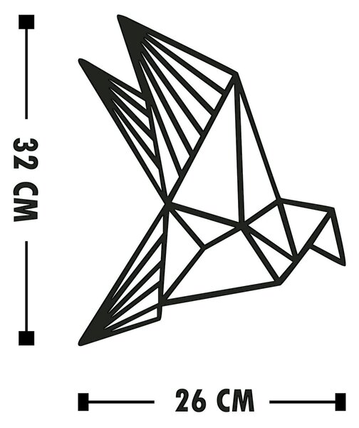 ASIR Nástenná dekorácia ORIGAMI PTÁCI