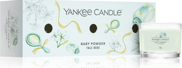 Yankee Candle Baby Powder darčeková sada I. Signature 1 ks